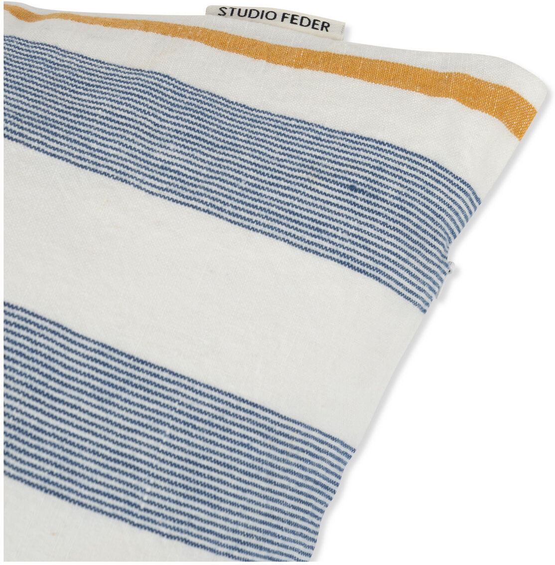 STUDIO FEDER Cot / Lin Pillow Home Textiles Bedtextiles Pillow Cases Multi/mønstret STUDIO FEDER