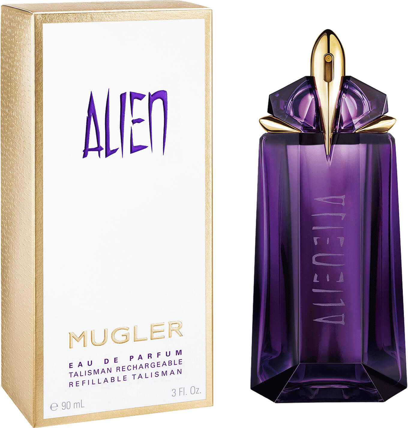 MUGLER Alien Eau de Parfum Natural Spray Refillable - 90ml