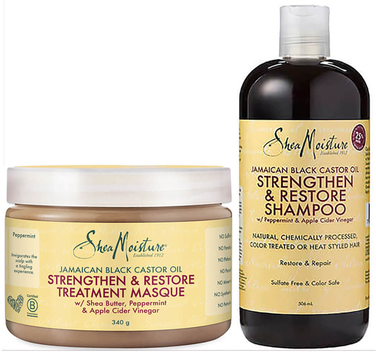 Shea Moisture Jamaican Black Castor Oil Duo