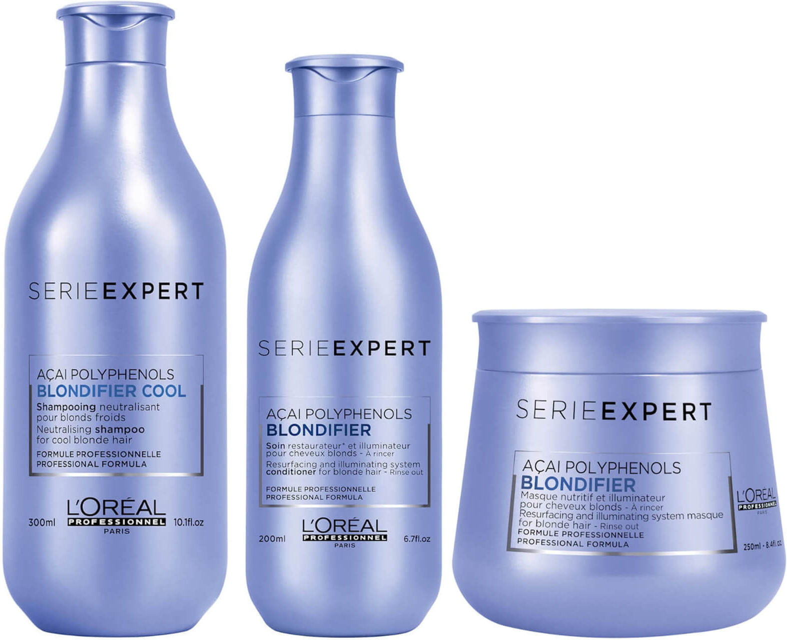 L'Oréal Professionnel Blondifier at Home Experts for Blonde Hair Bundle