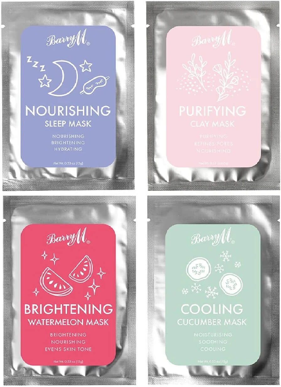 Barry M Cosmetics Relax & Recharge Face Mask Pack