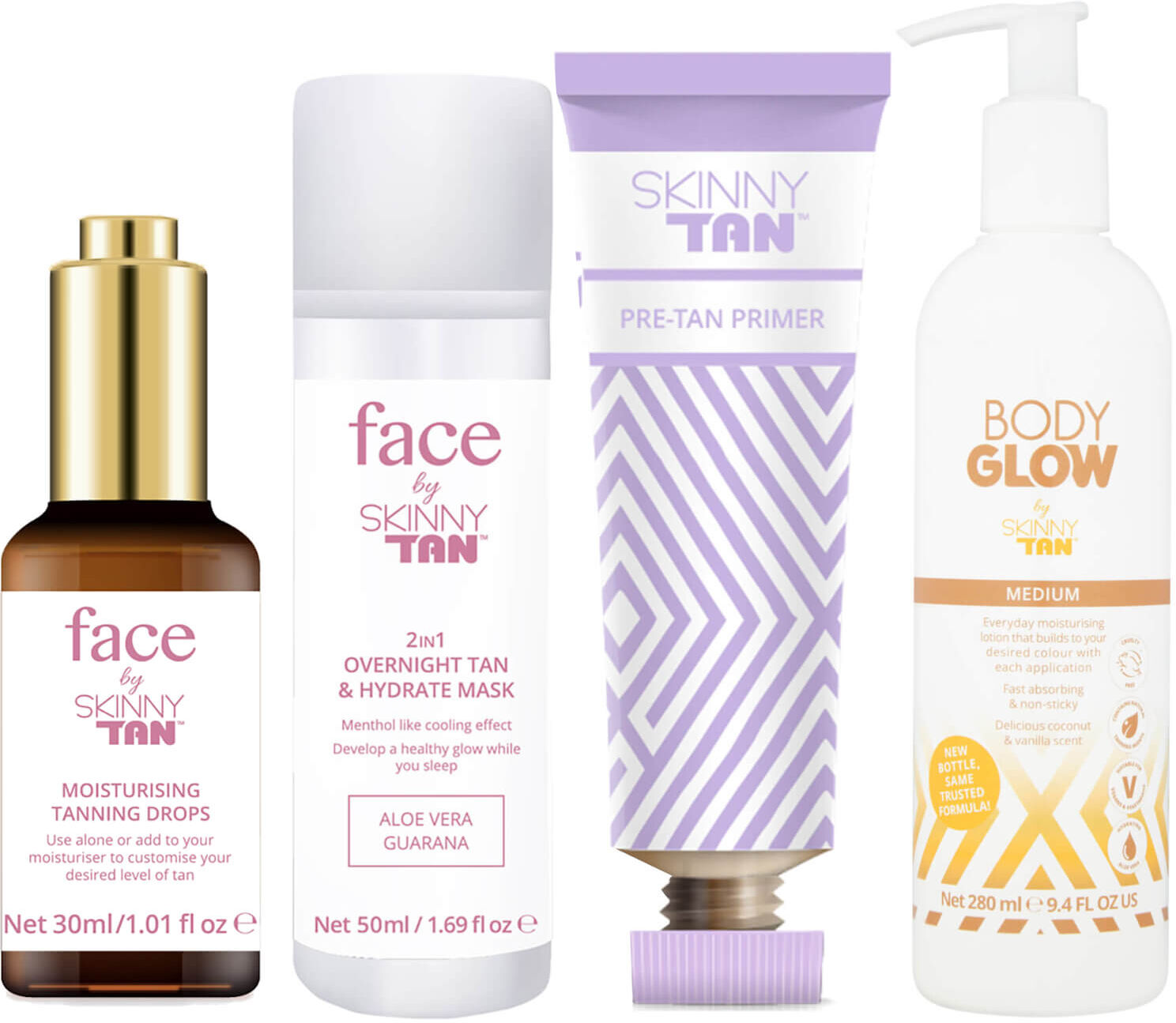 Skinny Tan Face and Body Glow Bundle