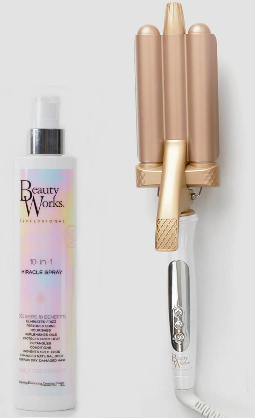 Beauty Works Waver and Miracle Spray Bundle