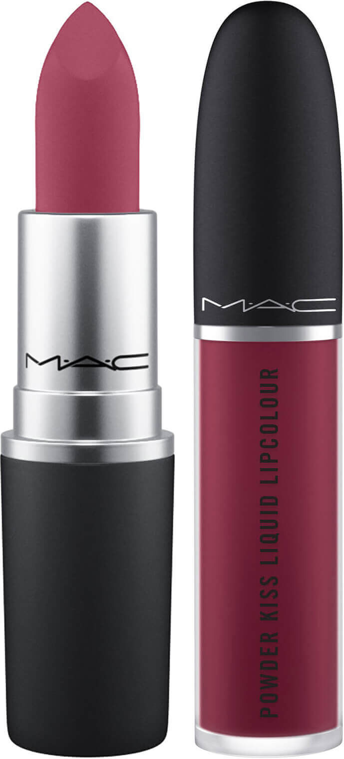 MAC Powder Kiss Burning Love Lip Duo