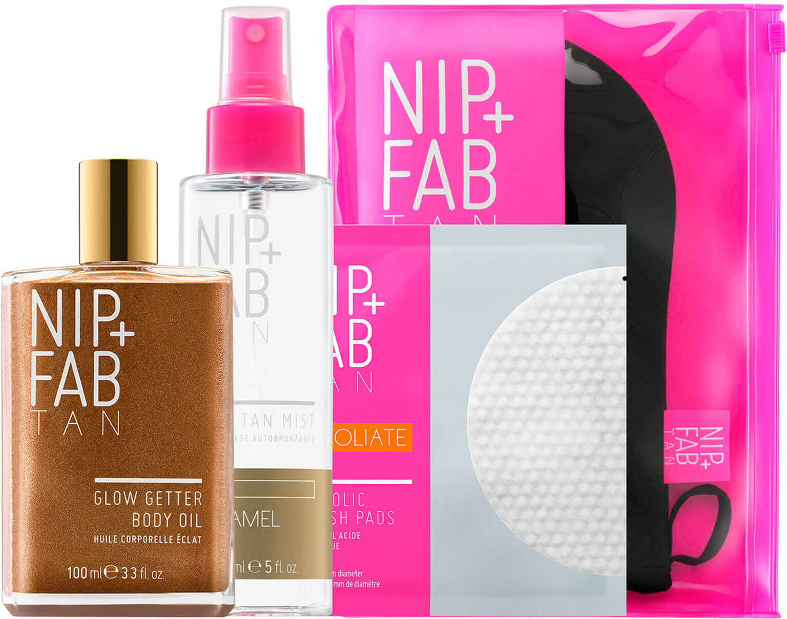 NIP+FAB Bronze + Glow Fix Regime