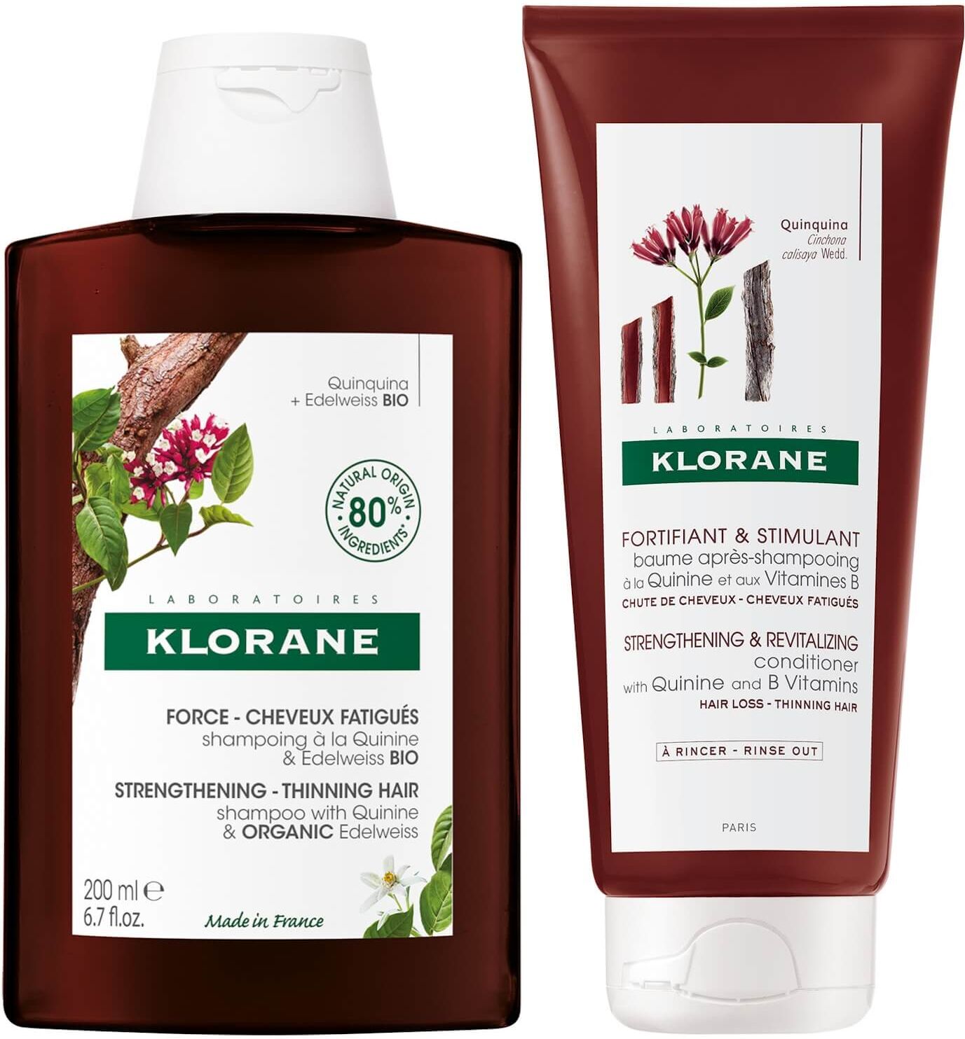 KLORANE Quinine Duo