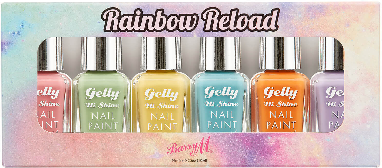 Barry M Cosmetics Nail Paint Gift Set - Rainbow Reload