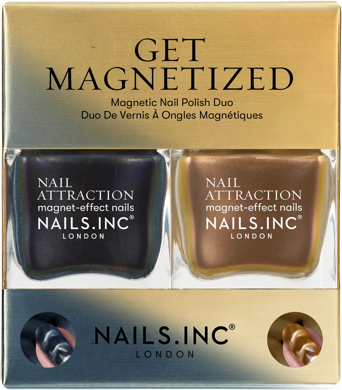 nails inc. Get Magnetised Duo