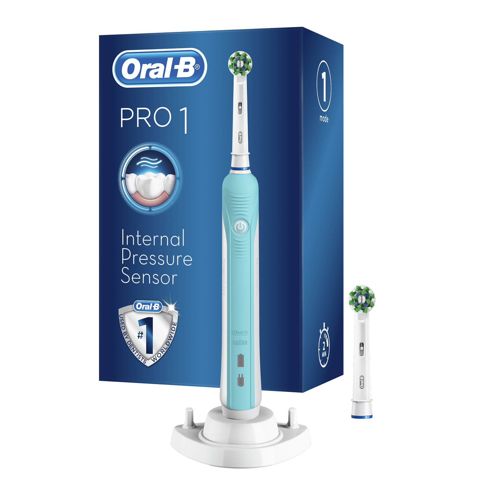 Oral B Oral-B Pro 1 670 Electric Toothbrush - Turquoise