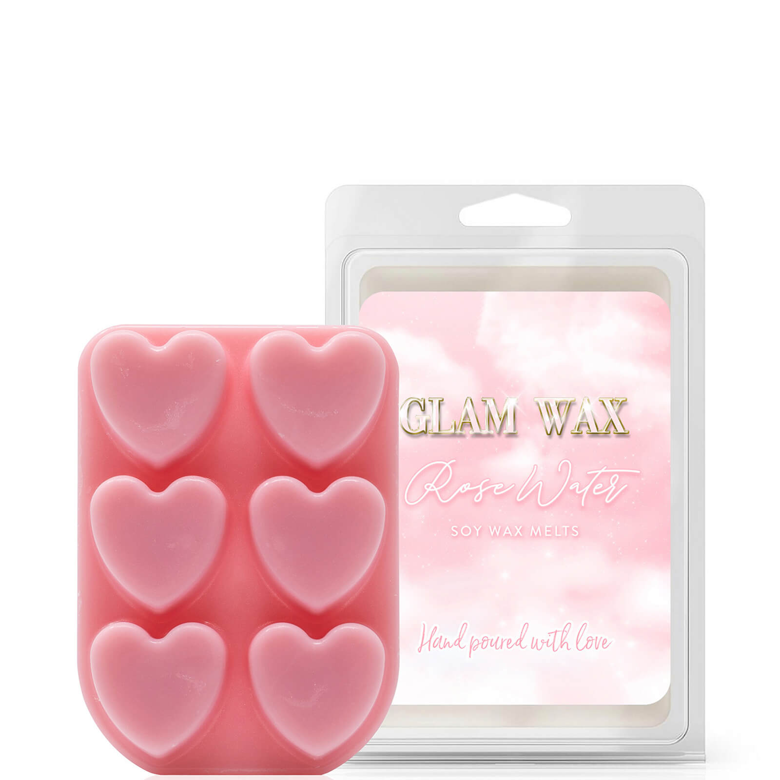 Glam Wax Rose Water Wax Melts 70g