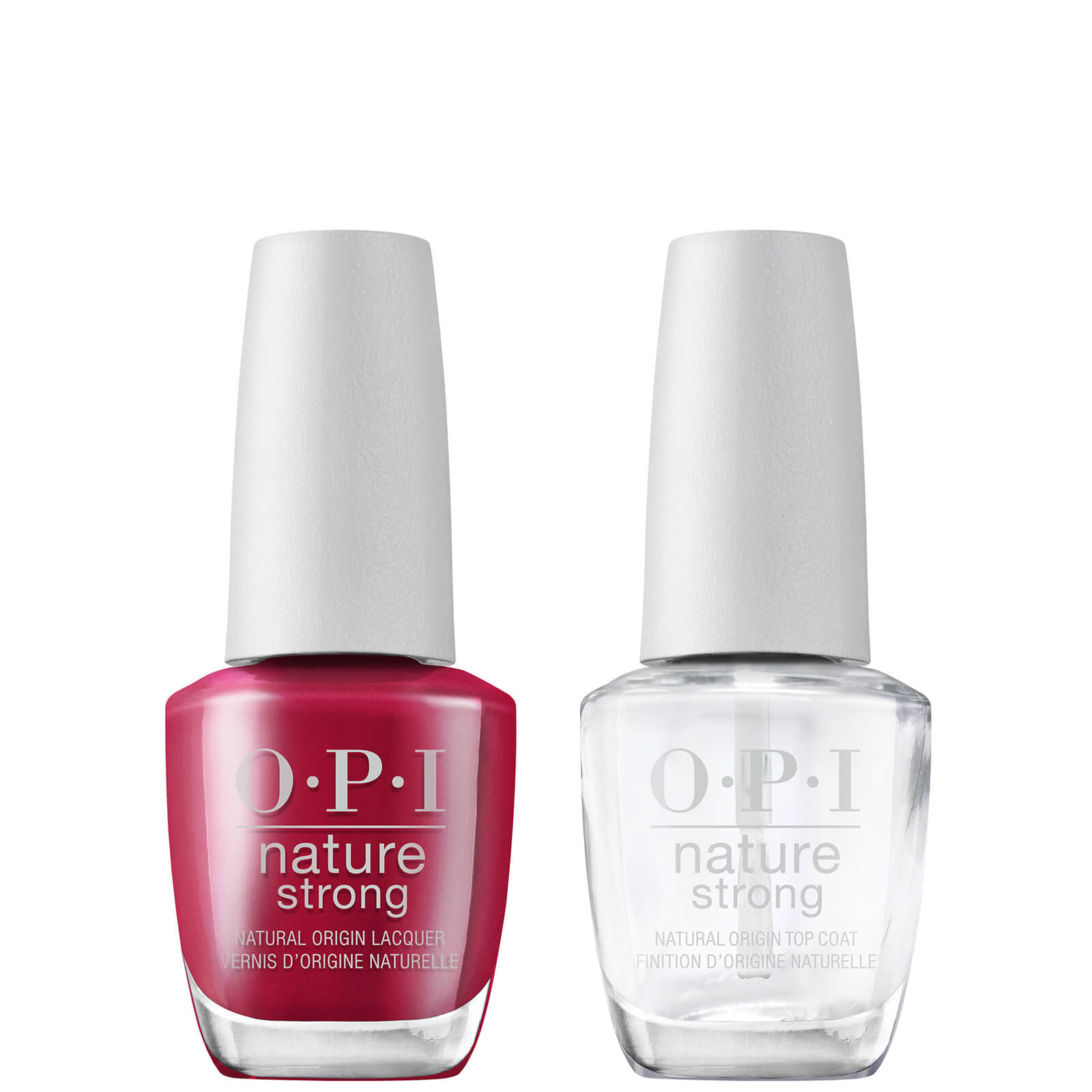 OPI Nature Strong Natural Vegan Nail Polish Duo (Various Colours) - A Bloom With A View