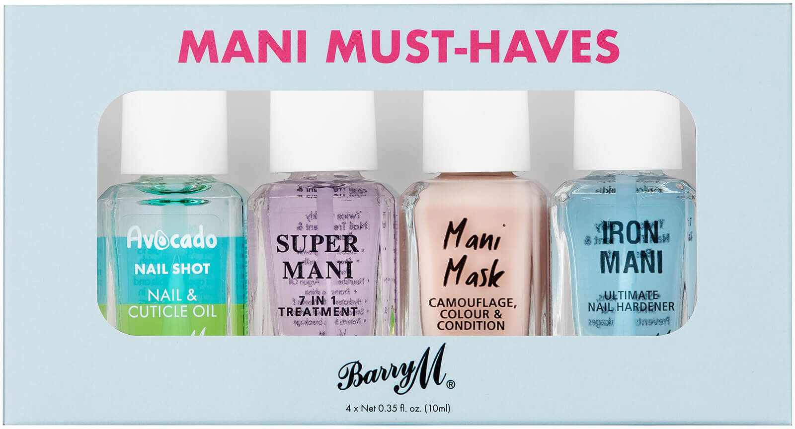 Barry M Cosmetics Nail Paint Gift Set - Mani Must-Haves