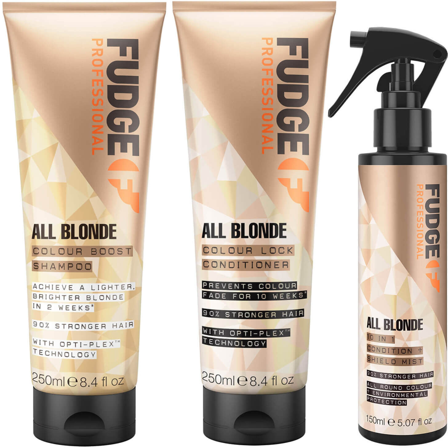 Fudge Professional All Blonde Trio Bundle