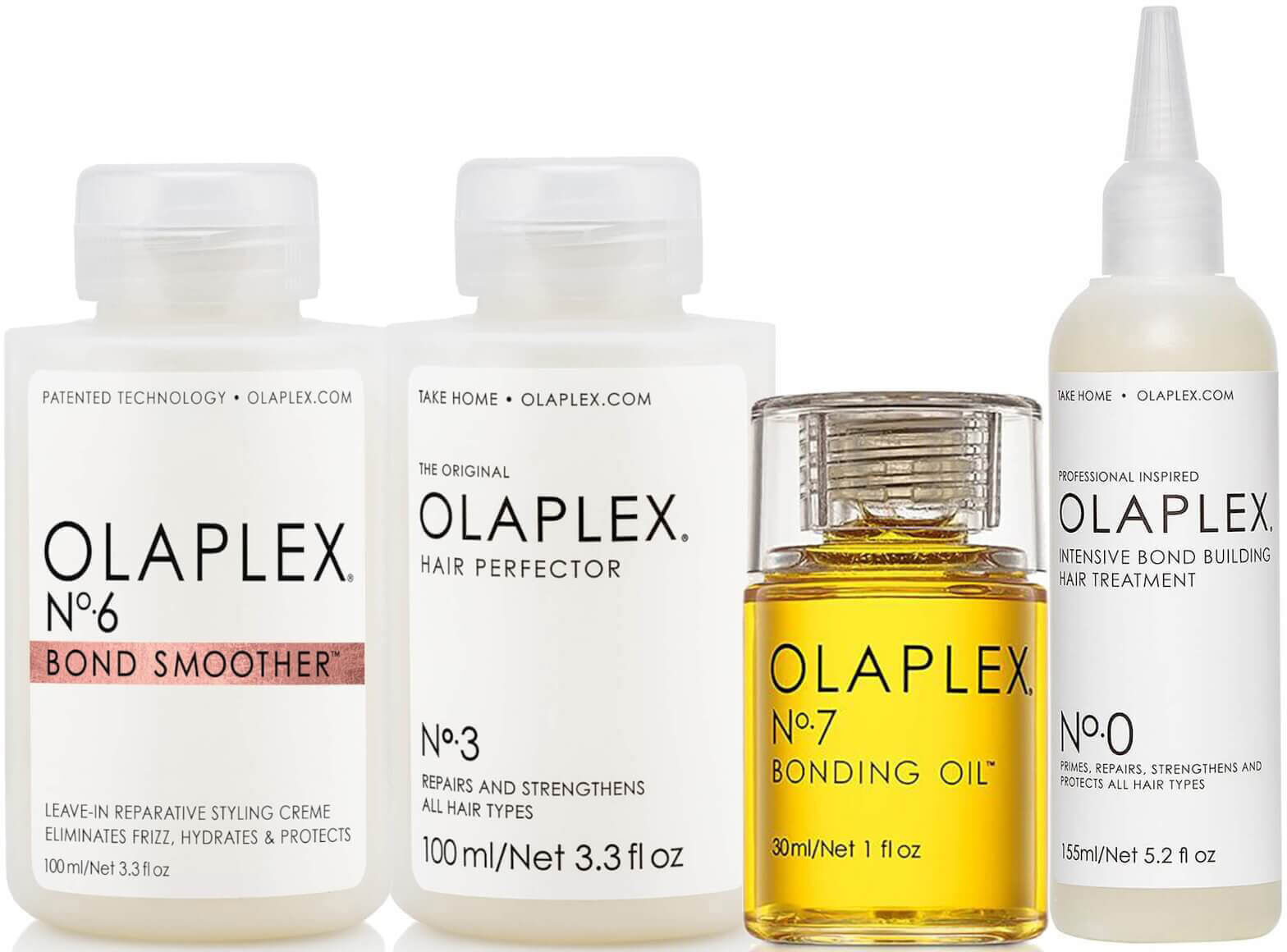 Olaplex Bundle No.0, No.3, No.6, No.7