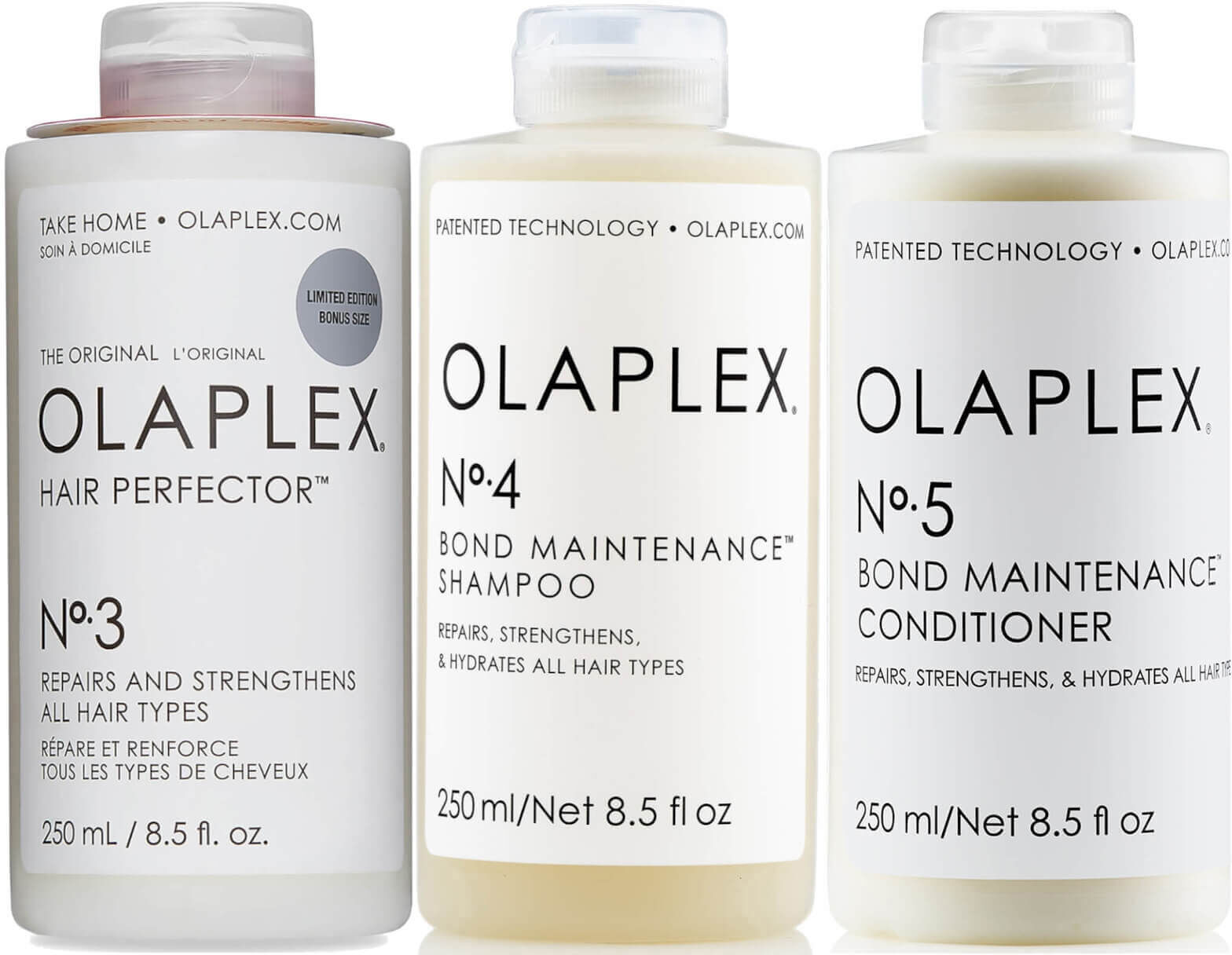 Olaplex Jumbo No.3, No.4, No.5 Bundle