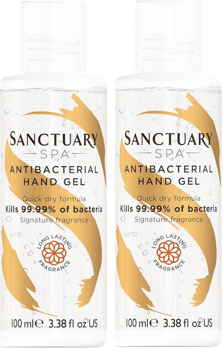 Sanctuary Spa Antibacterial Hand Gel Bundle