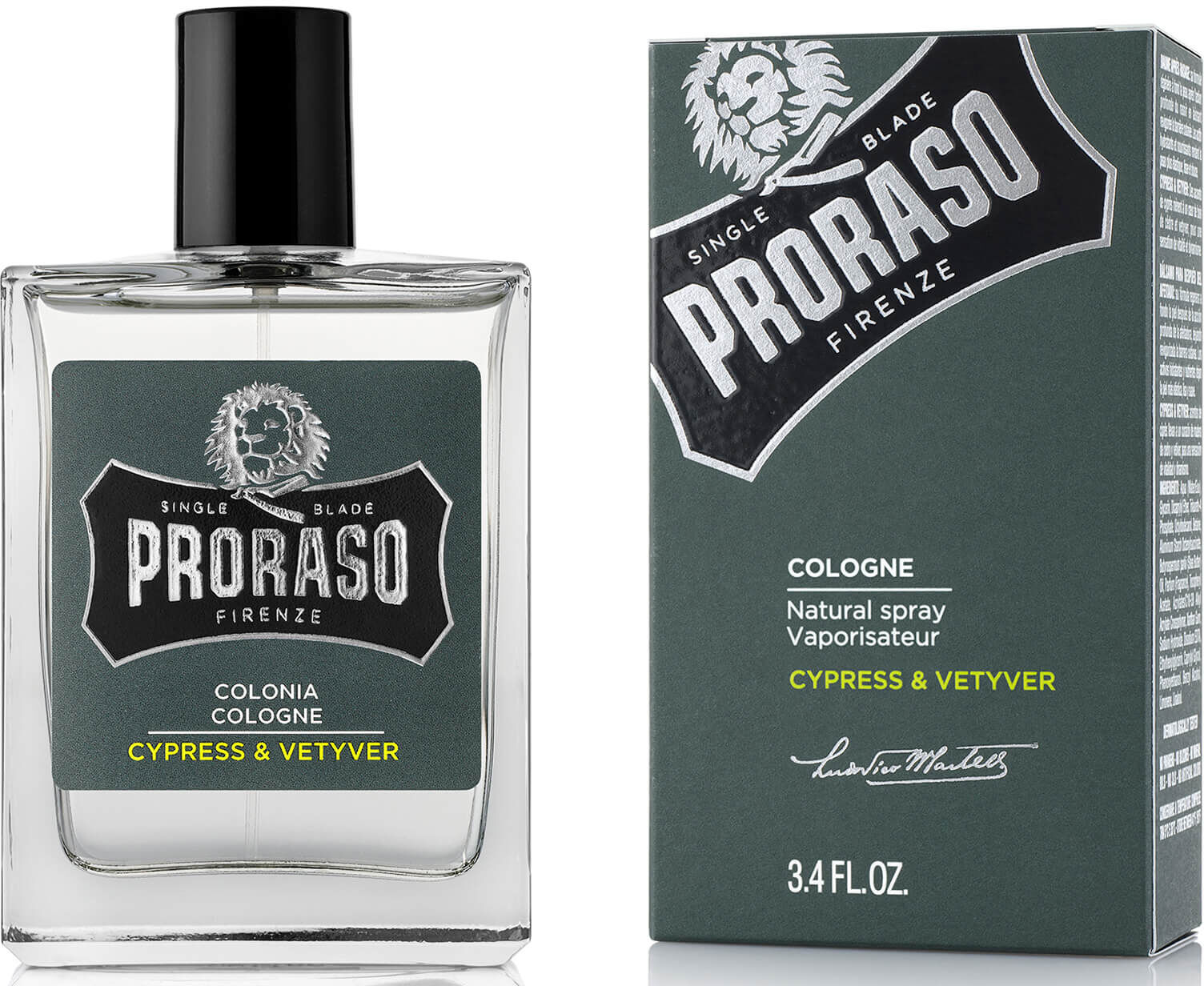 Proraso Cypress and Vetyver Cologne 100 ml