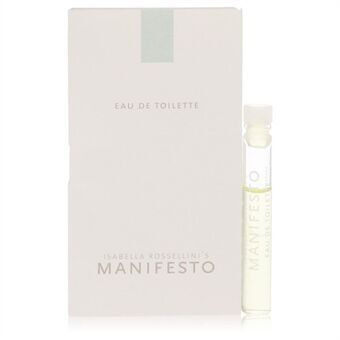 MANIFESTO ROSELLINI by Isabella Rossellini - Vial (sample) 1 ml - for kvinner