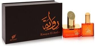 Riwayat El Ambar by Afnan - Eau De Parfum Spray + Free .67 oz Travel EDP Spray 50 ml - for kvinner