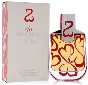 Her Open Heart by Jane Seymour - Eau De Parfum Spray with Free Jewelry Roll 100 ml - for kvinner