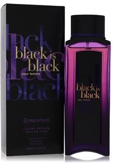 Black is Black by Nu Parfums - Eau De Parfum Spray 100 ml - for kvinner