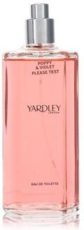 Yardley Poppy & Violet by Yardley London - Eau De Toilette Spray (Tester) 125 ml - for kvinner