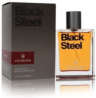 Victorinox Black Steel by Victorinox - Eau De Toilette Spray 100 ml - for menn