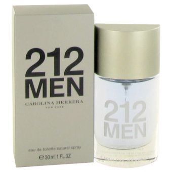 212 by Carolina Herrera - Eau De Toilette Spray (New Packaging) 30 ml - for menn