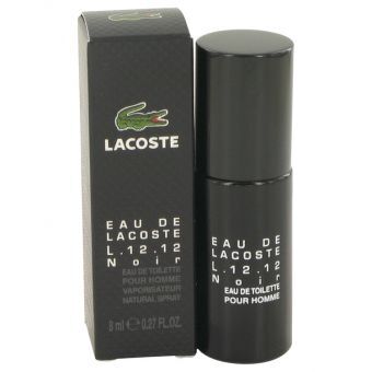 Lacoste Eau De Lacoste L.12.12 Noir by Lacoste - Mini EDT Spray 8 ml - for menn