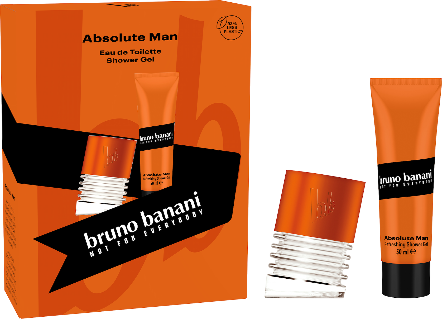 Bruno Banani Absolute Man Edt 30ml & Shower Gel Gavesett (Verdi: 349,-)