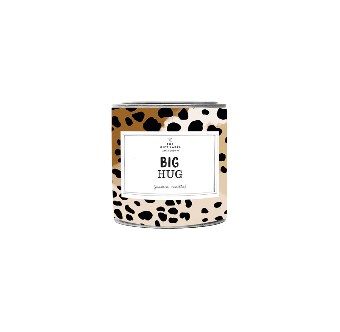 The Gift Label Big Hug Jasmin Vanilla Candle Tin Small
