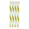 54 Celsius Rope Candles Green vela 28 cm. Rope Candles Green