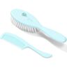 BabyOno Take Care Hairbrush and Comb II conjunto Mint(para bebés 0+) . Take Care Hairbrush and Comb II