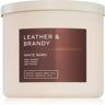 Bath & Body Works Leather & Brandy vela perfumada 411 g. Leather & Brandy