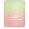 JOIK Organic Home & Spa Strawberry & Rhubarb vela perfumada 150 g. Home & Spa Strawberry & Rhubarb