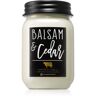 Milkhouse Candle Co. Farmhouse Balsam & Cedar vela perfumada Mason Jar 368 g. Farmhouse Balsam & Cedar