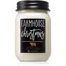 Milkhouse Candle Co. Farmhouse Christmas vela perfumada Mason Jar 369 g. Farmhouse Christmas