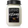 Milkhouse Candle Co. Farmhouse Sunday Morning vela perfumada Mason Jar 369 g. Farmhouse Sunday Morning