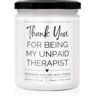 Soaphoria Thank You for Being My Unpaid Therapist vela perfumada 220 ml. Thank You for Being My Unpaid Therapist