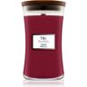 Woodwick Currant vela perfumada com pavio de madeira 609,5 g. Currant