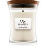 Woodwick Island Coconut vela perfumada com pavio de madeira 275 g. Island Coconut