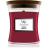 Woodwick Currant vela perfumada com pavio de madeira 275 g. Currant