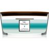 Woodwick Icy Woodland vela perfumada com pavio de madeira (hearthwick) 453,6 g. Icy Woodland