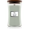 Woodwick Smoked Jasmine vela perfumada com pavio de madeira 609,5 g. Smoked Jasmine