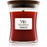 Woodwick Cinnamon Chai vela perfumada com pavio de madeira 275 g. Cinnamon Chai