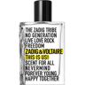 Zadig & Voltaire THIS IS US! Eau de Toilette unissexo 30 ml. THIS IS US!