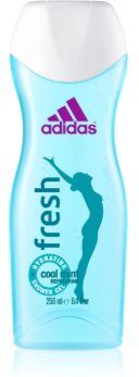 Adidas Fresh gel de duche hidratante para mulheres 250 ml. Fresh