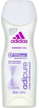 Adidas Adipure gel de duche hidratante para mulheres 250 ml. Adipure