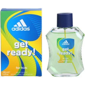 Adidas Get Ready! For Him Eau de Toilette para homens 100 ml. Get Ready! For Him