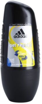 Adidas Get Ready! desodorizante roll-on para homens 50 ml. Get Ready!